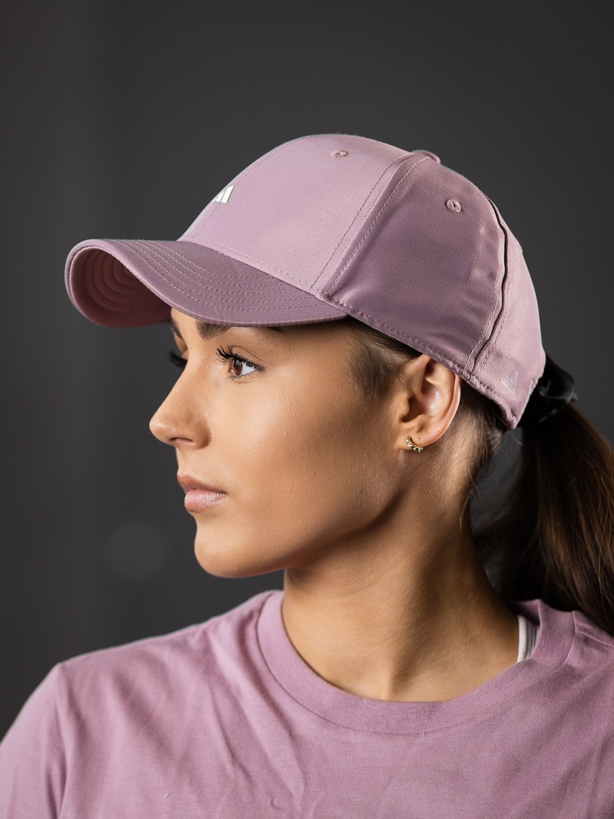 adidas Satin Baseball Cap Magic Mauve