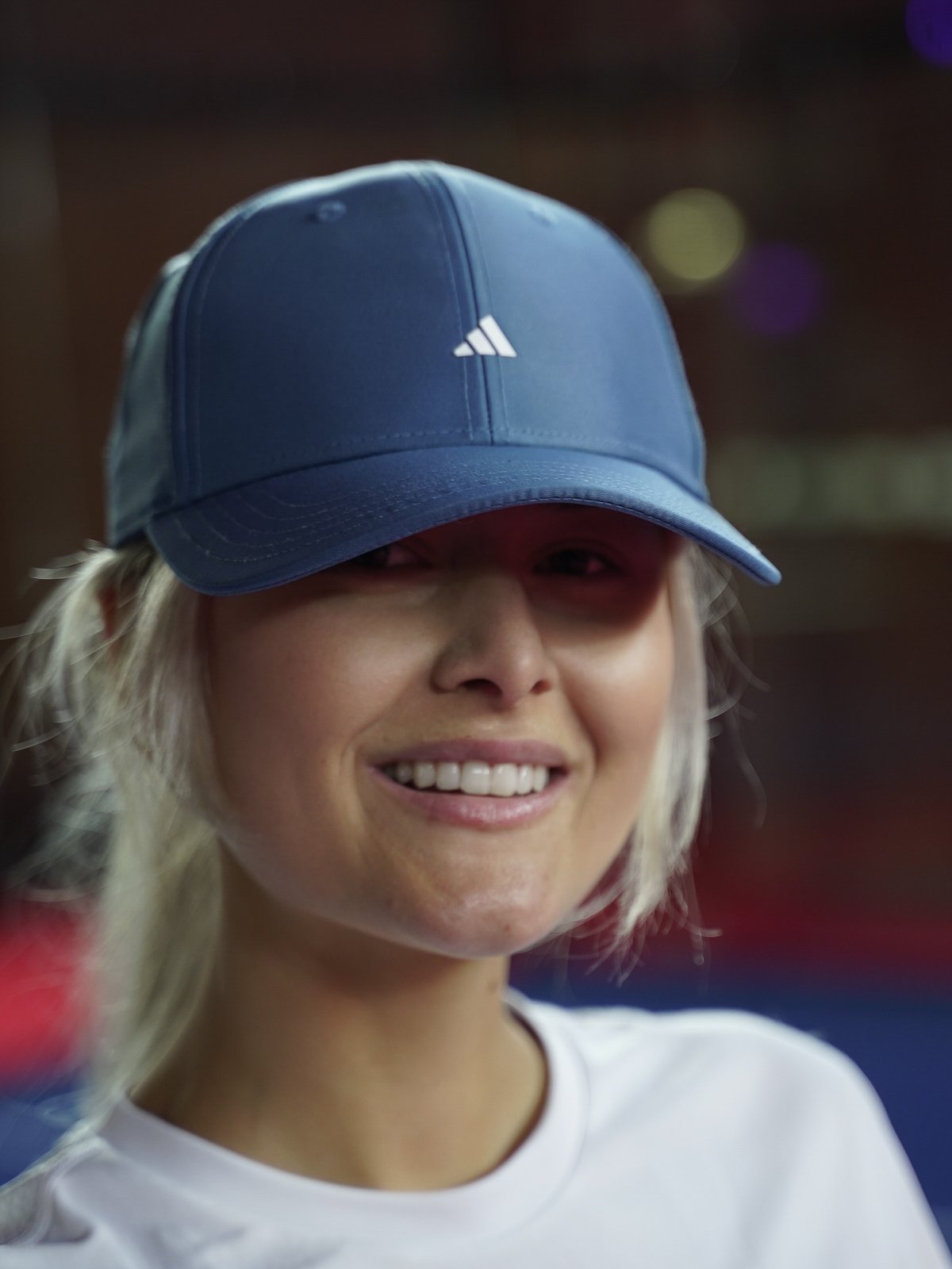 adidas Satin Baseball Cap Altered Blue