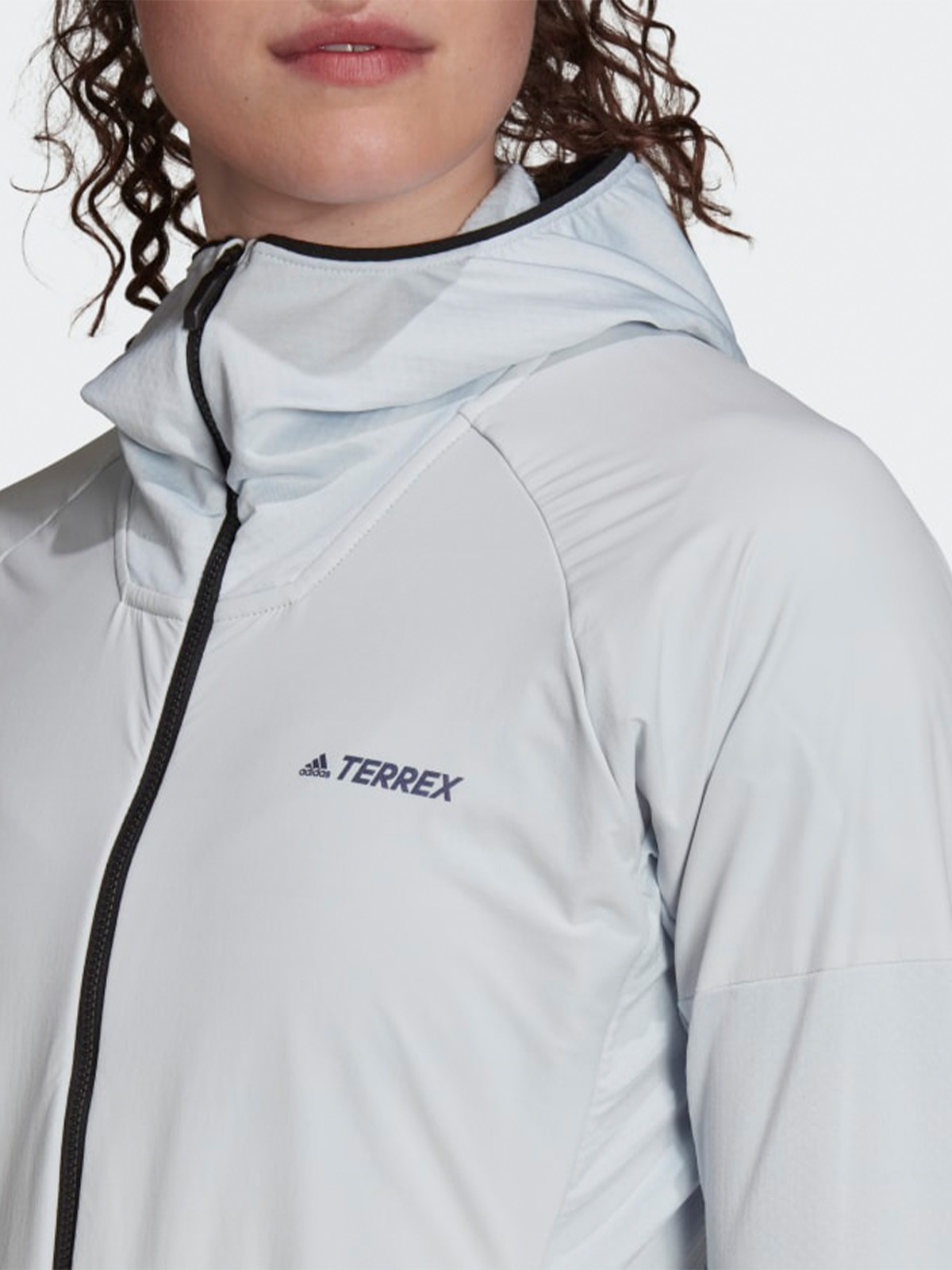 adidas Skyclimb Fleece Jacket Lyseblå