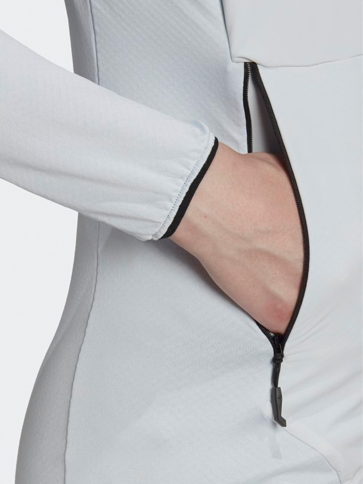 adidas Skyclimb Fleece Jacket Lyseblå