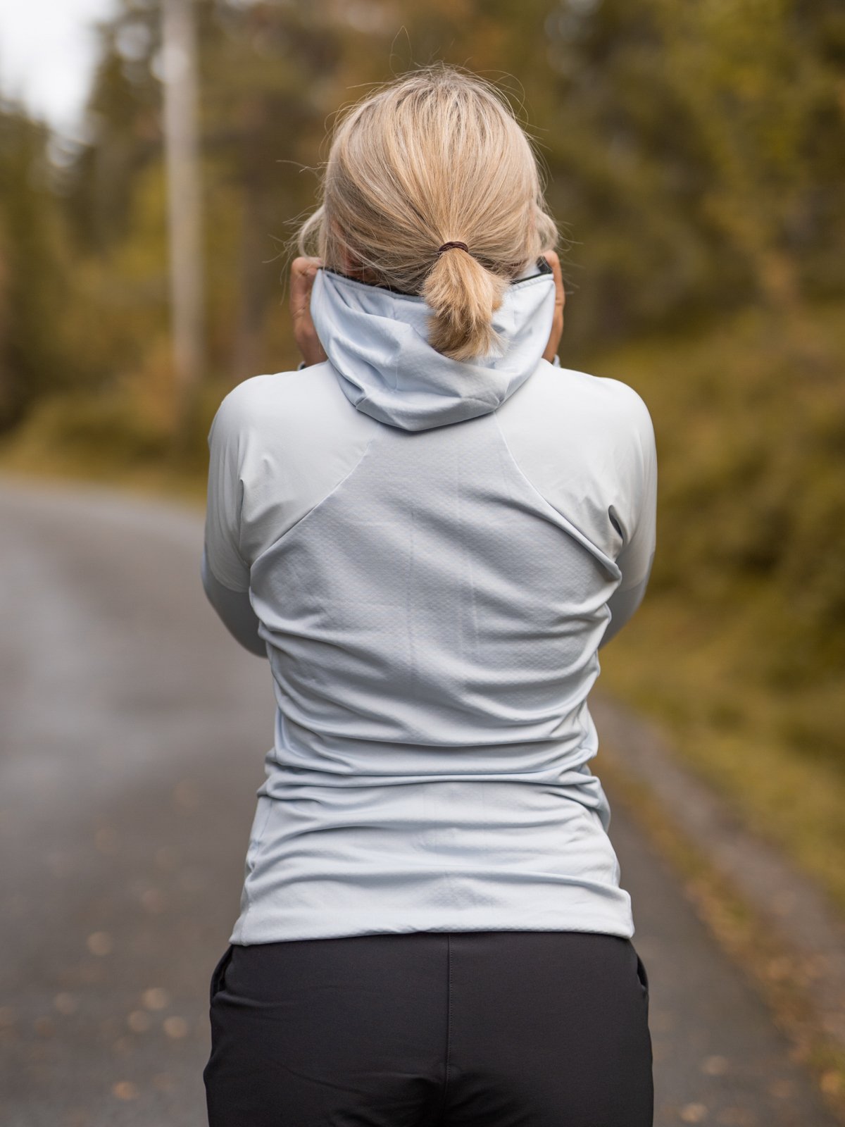 adidas Skyclimb Fleece Jacket Lyseblå