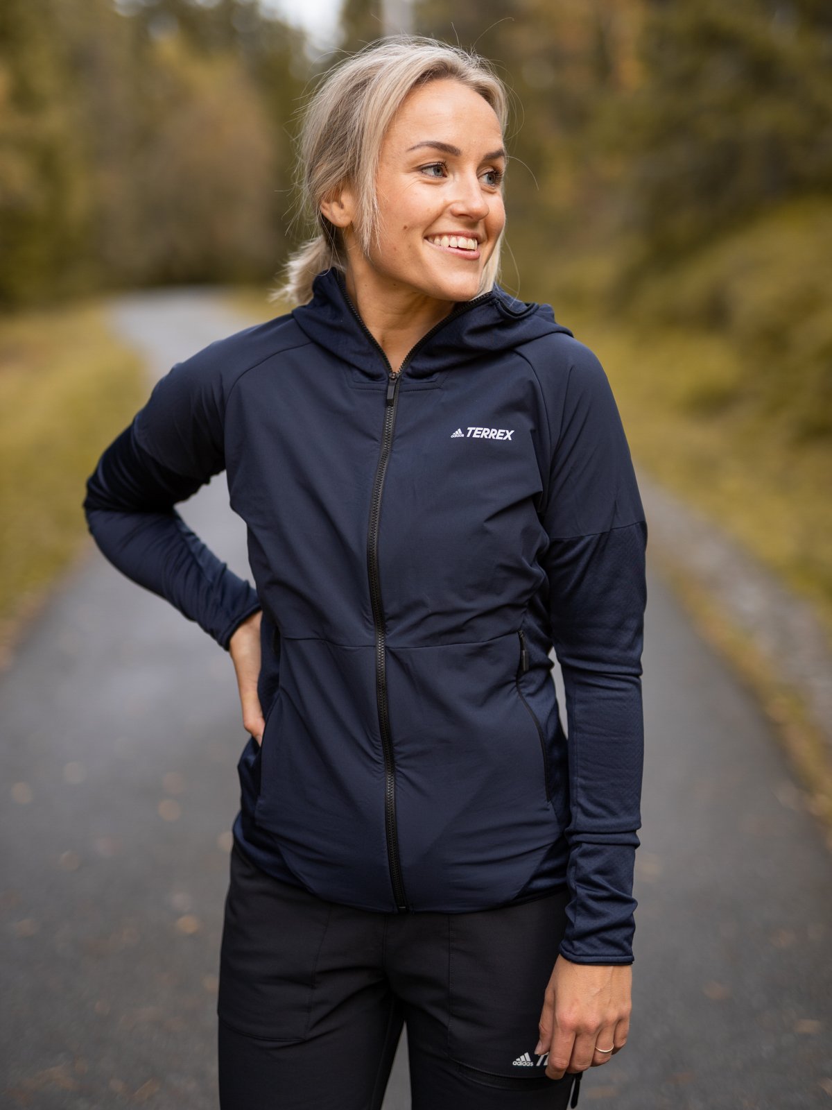 adidas Skyclimb Fleece Jacket Legend Ink