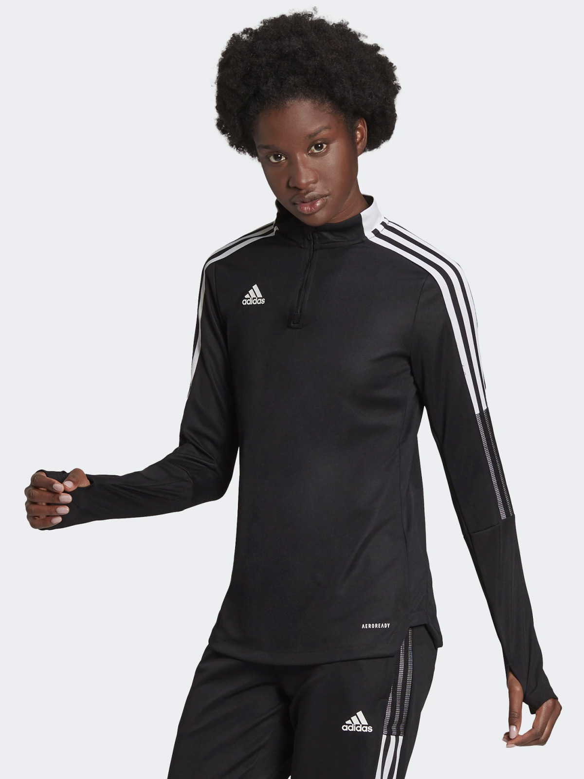 adidas Tiro21 Training Top Black