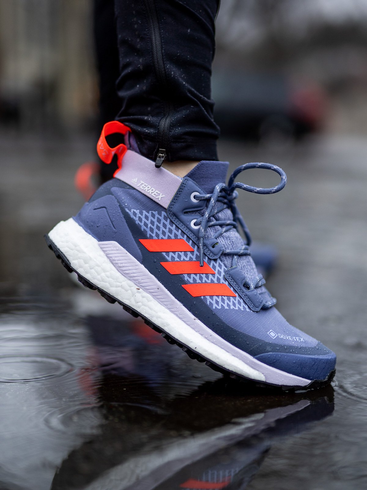 adidas Terrex Free Hiker GTX Orbit Violet / Solar Red / Purple Tint