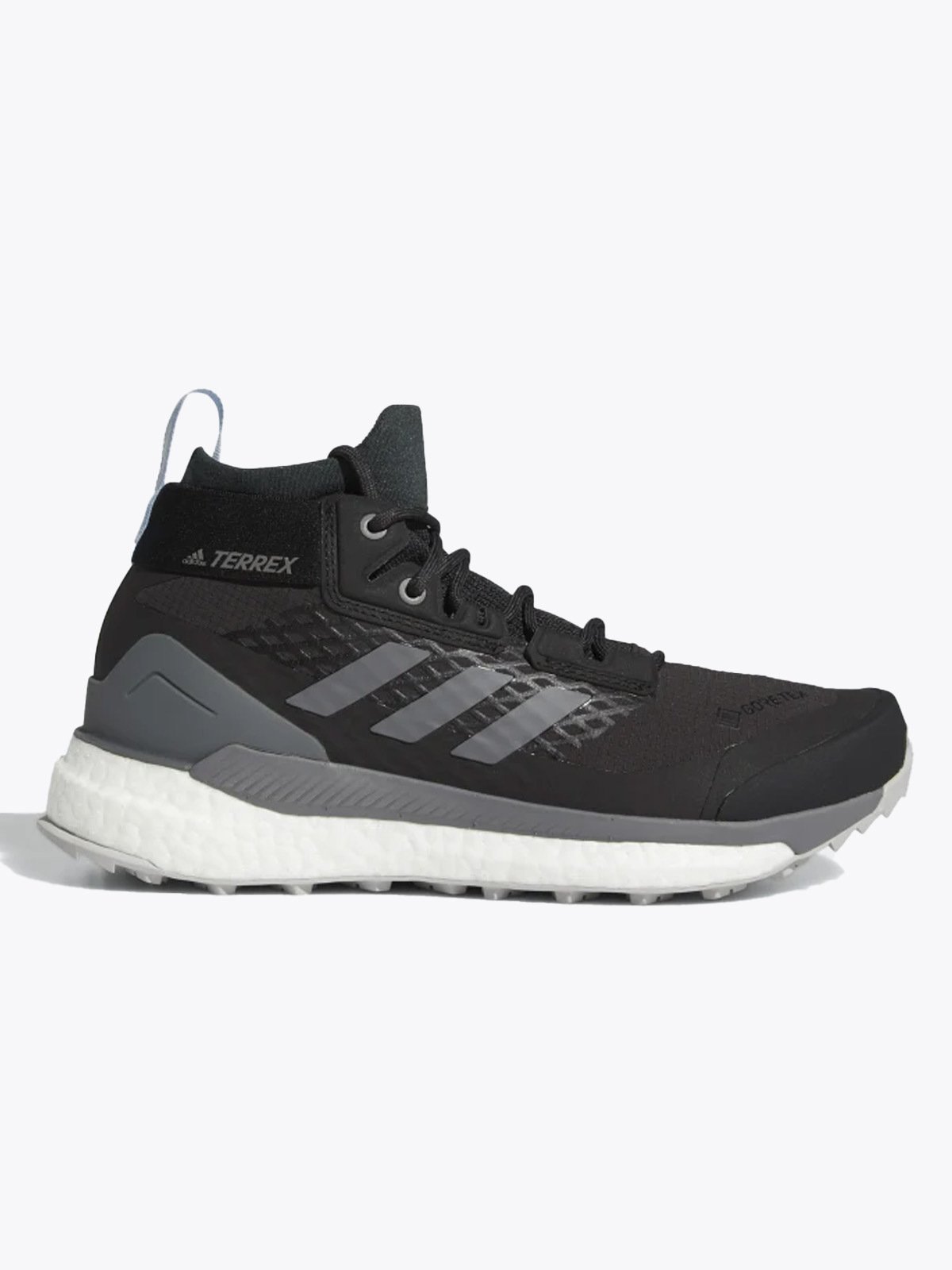adidas Terrex Free Hiker GTX Carbon / Grey Four / Glow Blue
