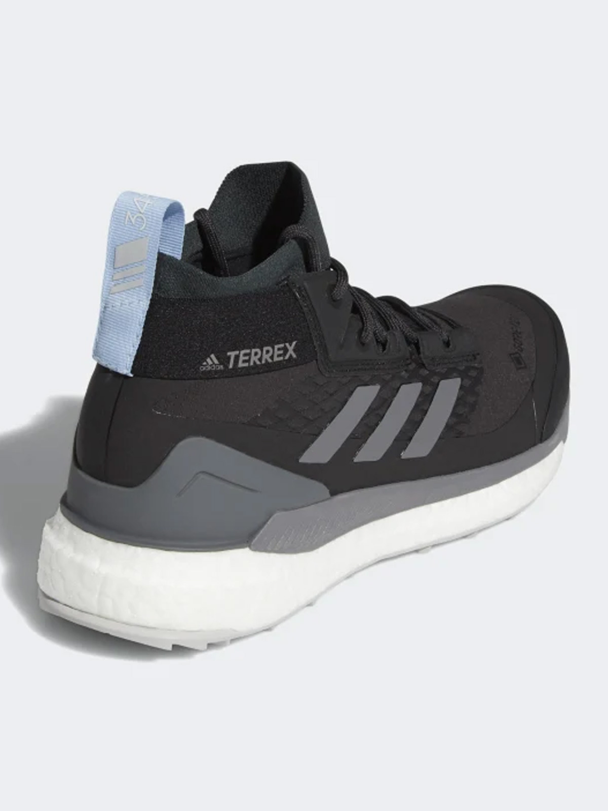 adidas Terrex Free Hiker GTX Carbon / Grey Four / Glow Blue
