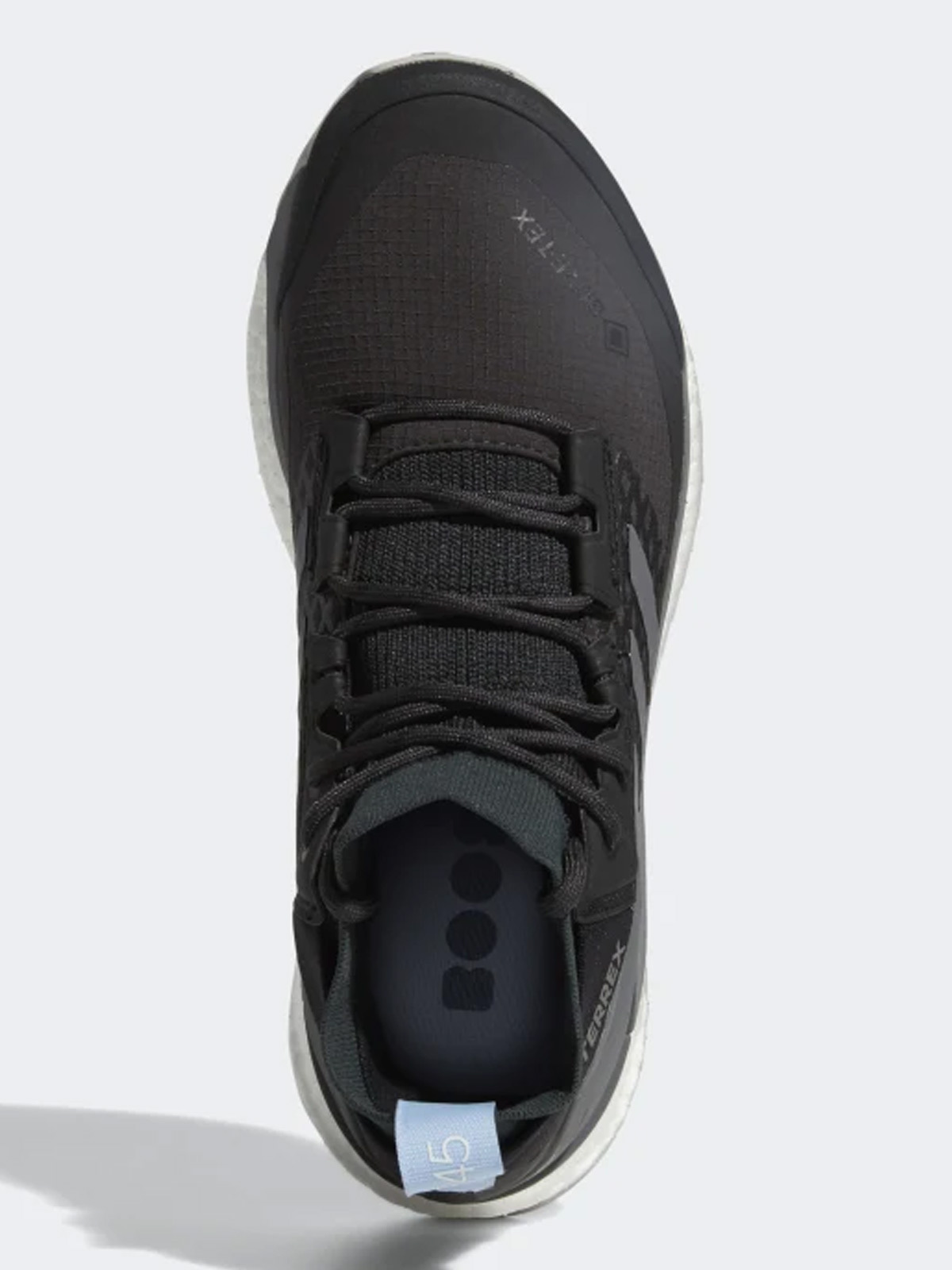 adidas Terrex Free Hiker GTX Carbon / Grey Four / Glow Blue