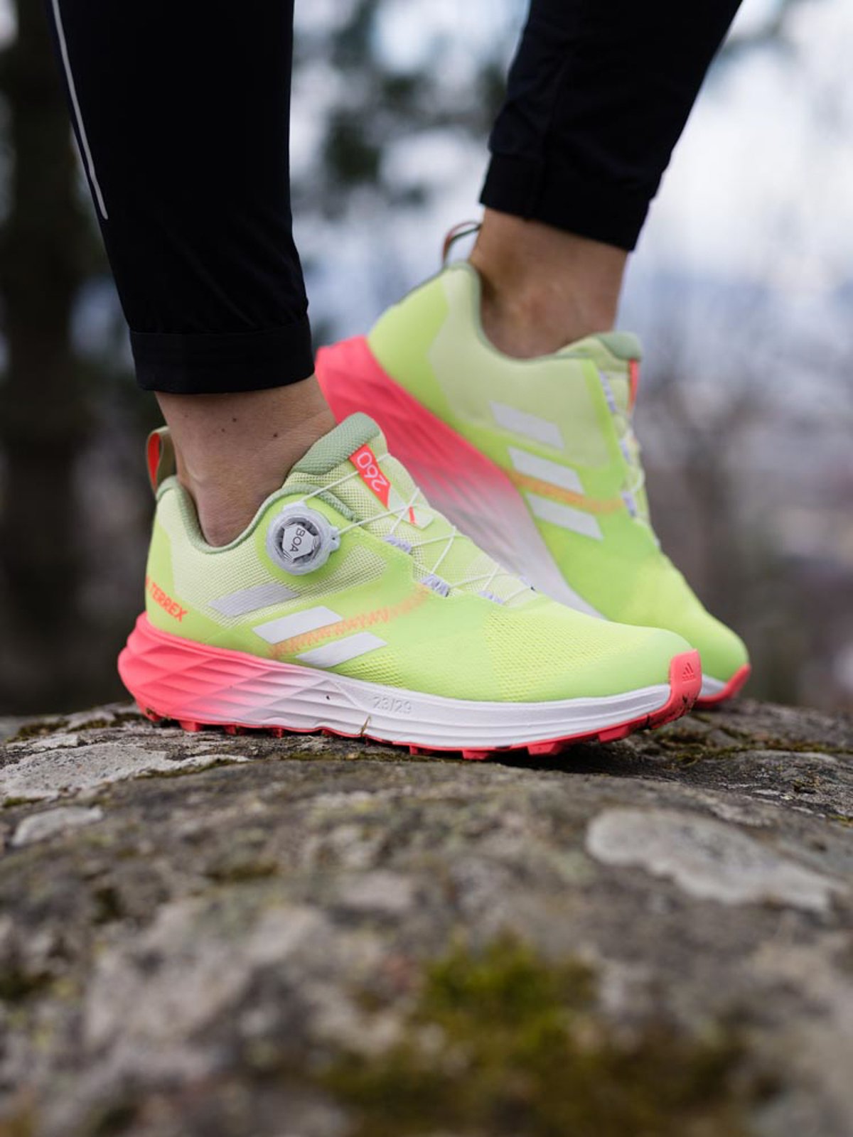 adidas Terrex Two Boa Almost Lime / Crystal White / Turbo