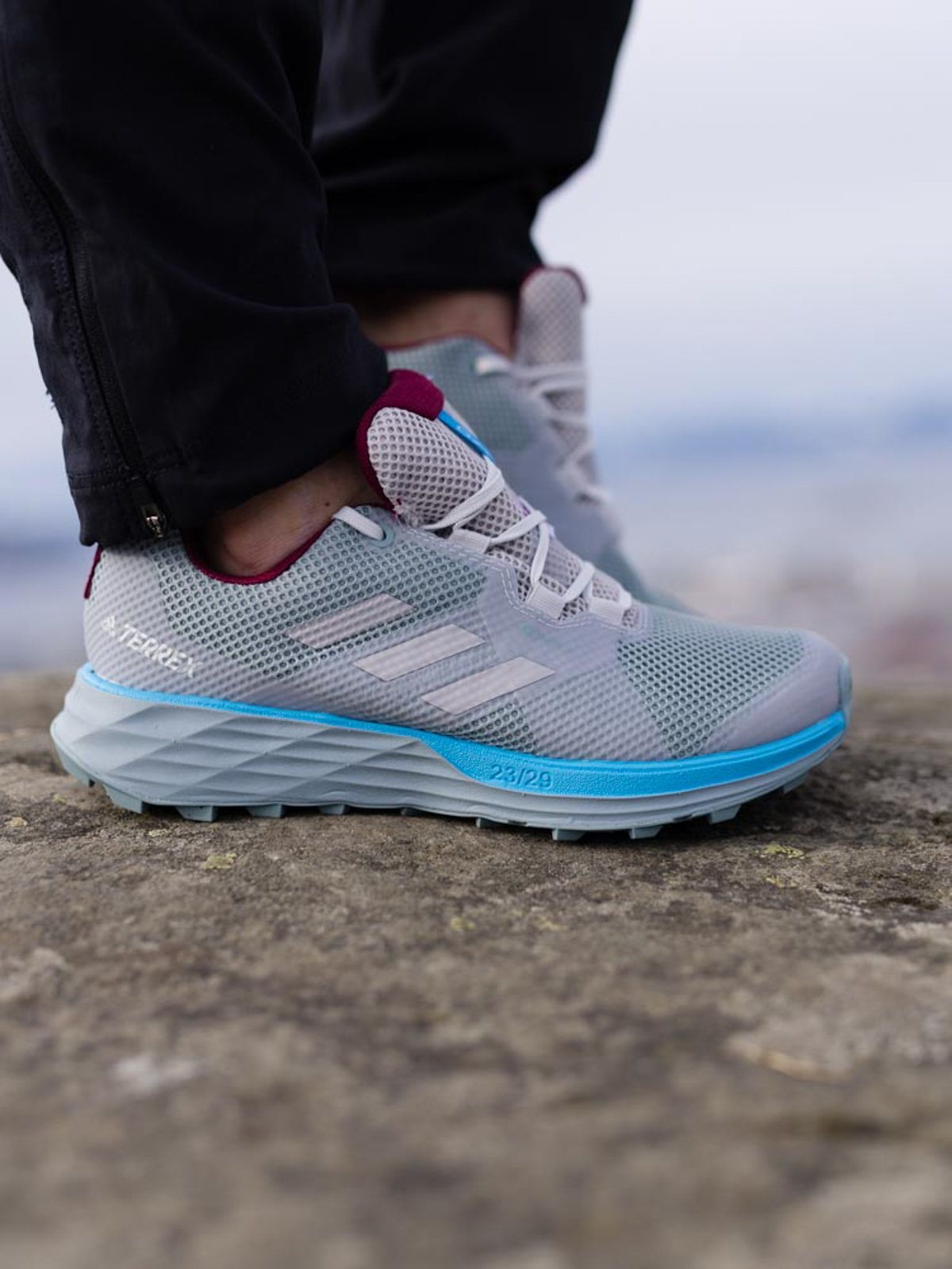 adidas Terrex Two GTX Dash Grey / Grey Two / Legacy Burgundy