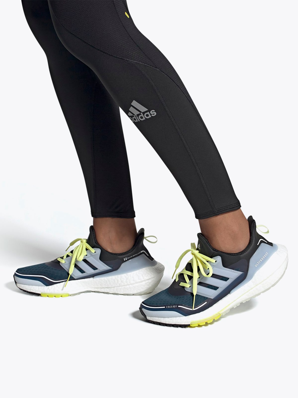 adidas Ultraboost 21 Cold Ready Crew Navy / Halo Blue / Pulse Yellow