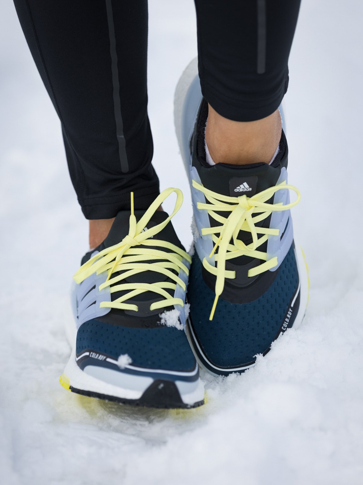 adidas Ultraboost 21 Cold Ready Crew Navy / Halo Blue / Pulse Yellow