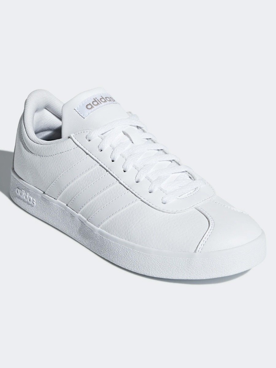 adidas VL Court 2.0 Cloud White / Cloud White / Cyber Metallic