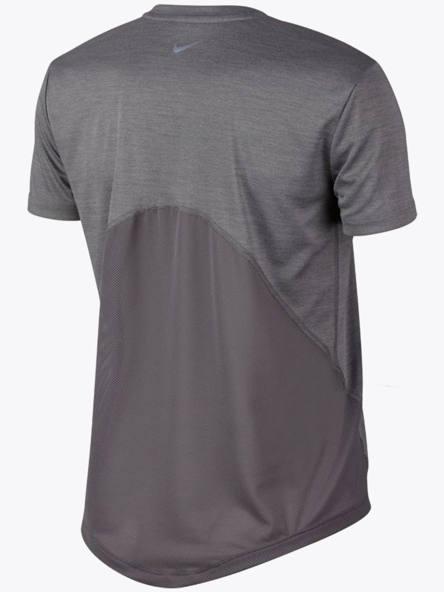 Nike Miler Tee Short Sleeve Gunsmoke/ Atmosphere Grey/ Reflective Silver