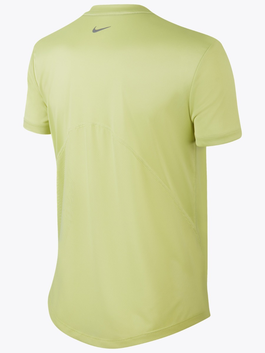 Nike Miler Tee Short Sleeve Limelight/ Reflective Silver