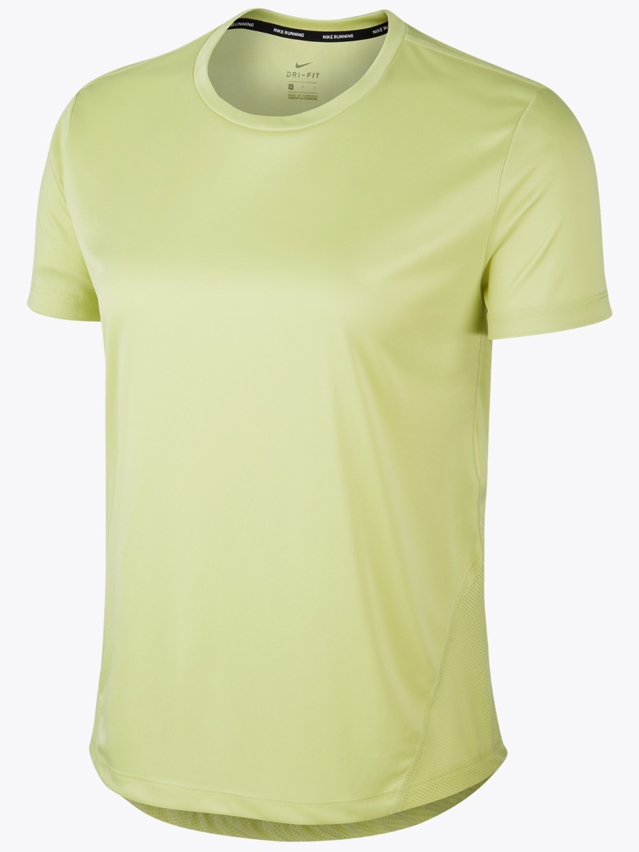 Nike Miler Tee Short Sleeve Limelight/ Reflective Silver