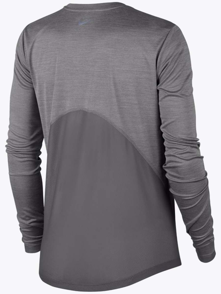 Nike Miler LS Gunsmoke/ Atmosphere Grey/ Reflective Silver