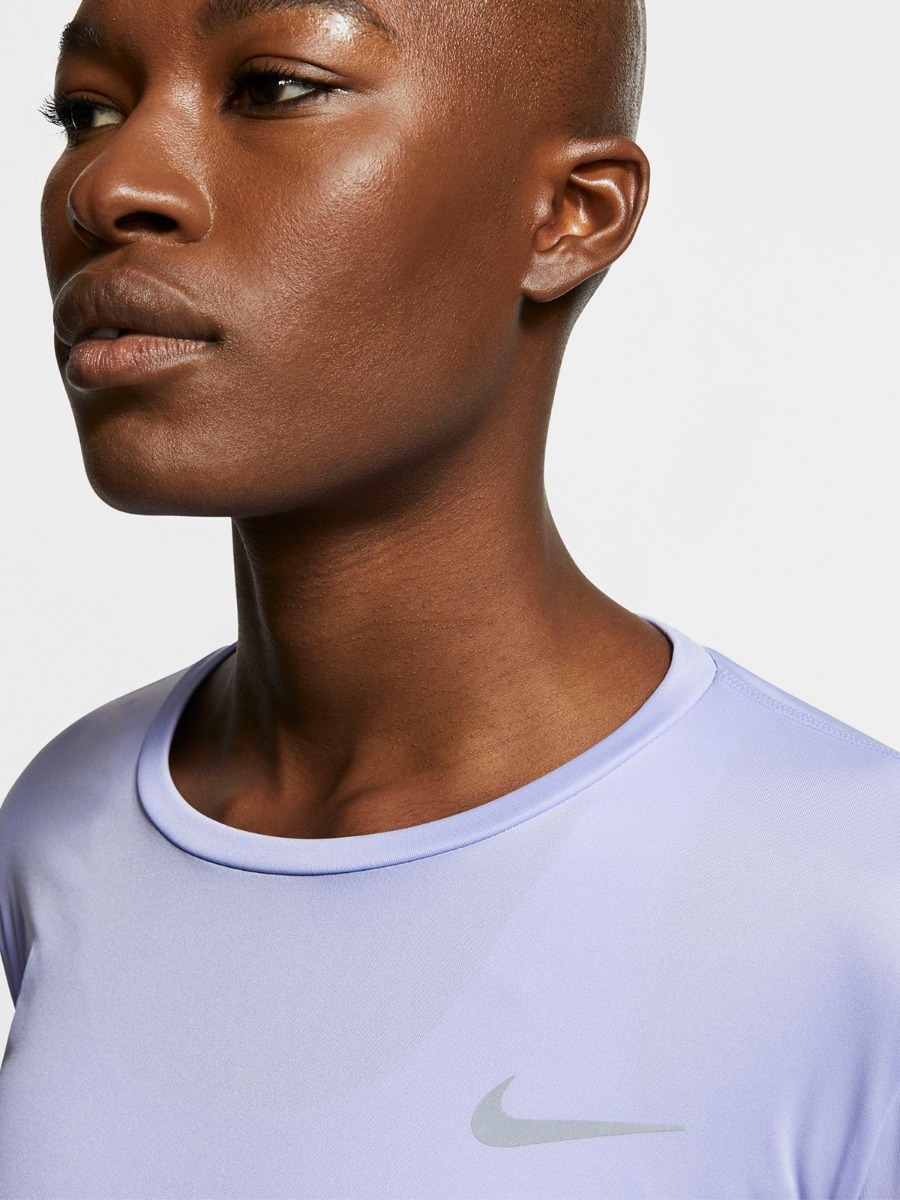 Nike Miler LS Lavender Mist