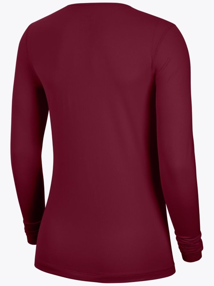 Nike Pro LS Dark Beetroot/ Black