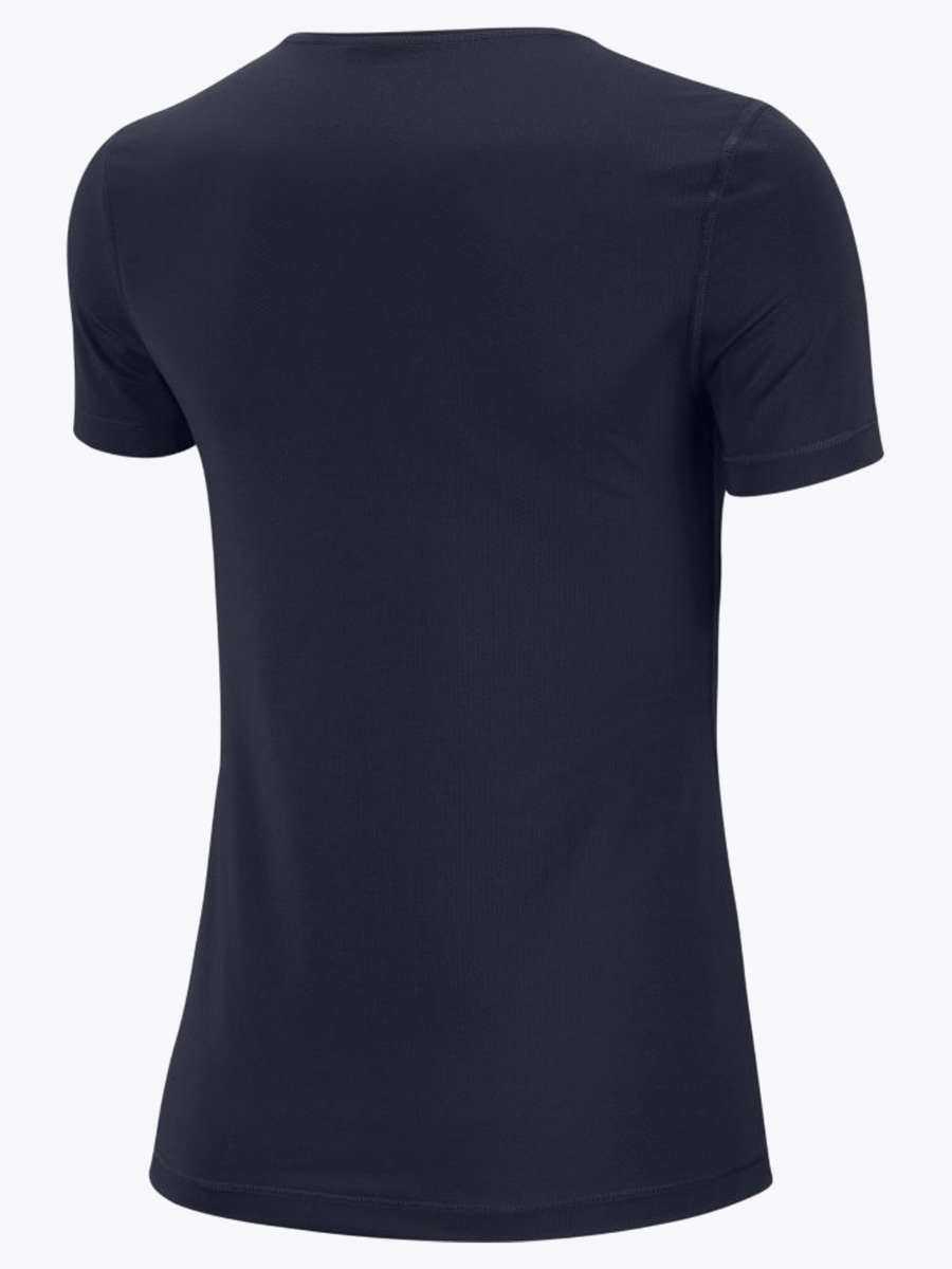 Nike Pro 365 Top Short Sleeve Essential Obsidian/ White