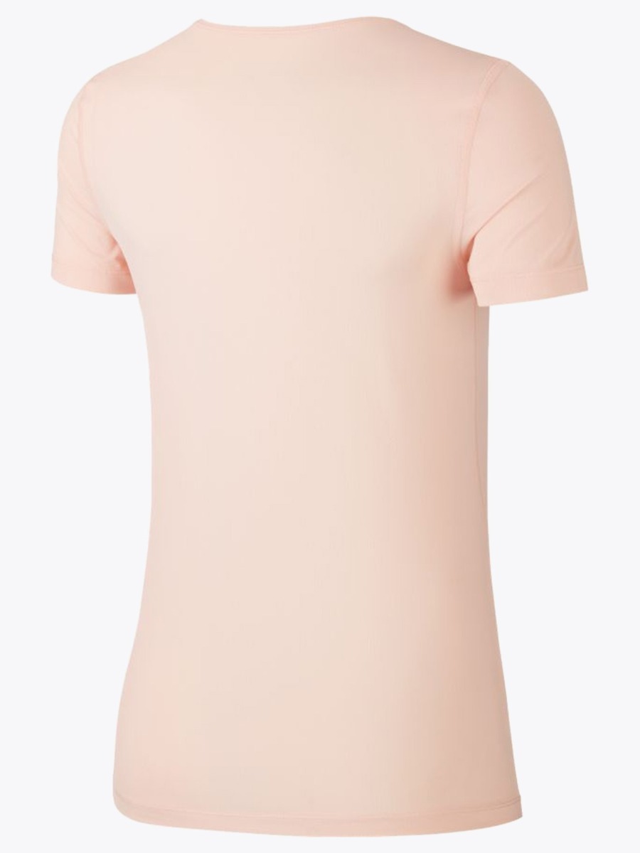 Nike Pro 365 Top Short Sleeve Essential Washed Coral/ White