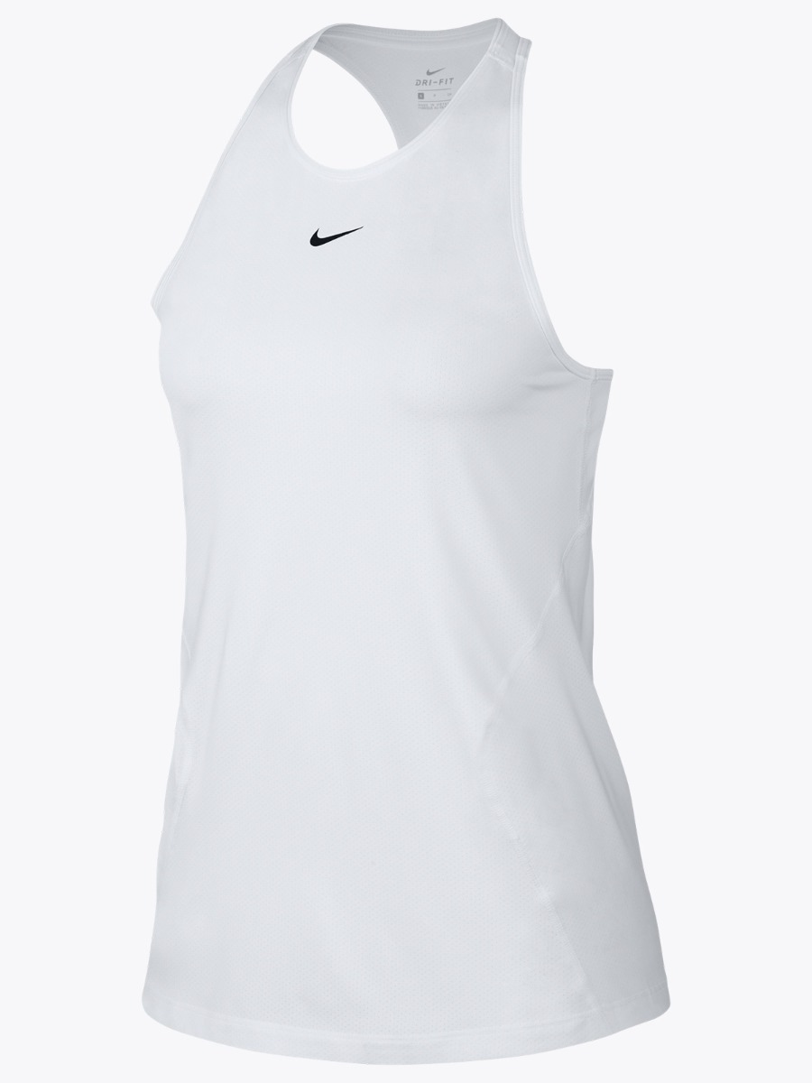 Nike Nike Pro Tank Allover Mesh White/ Black