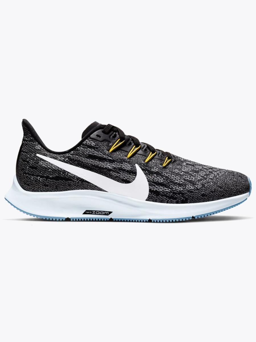 Nike Air Zoom Pegasus 36 Black/ White-half blue-light blue