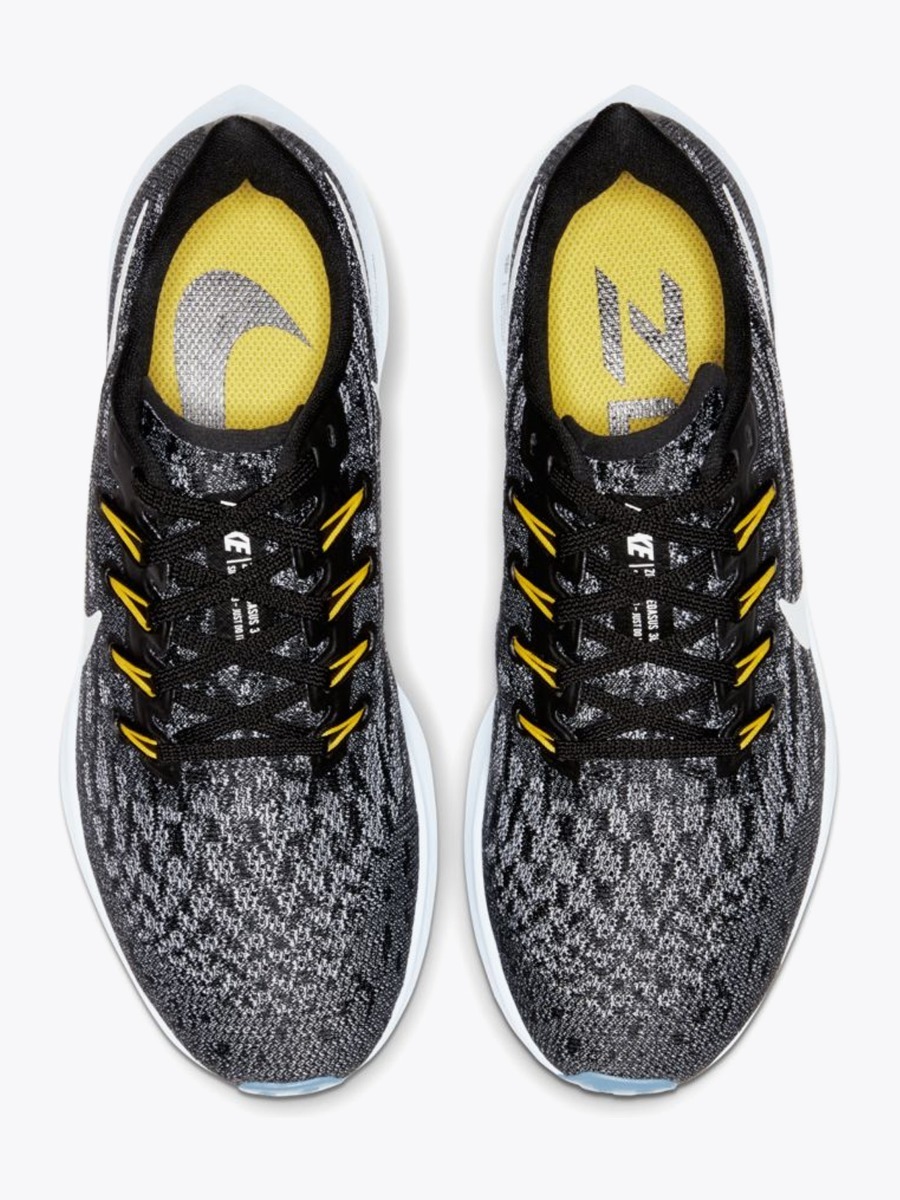 Nike Air Zoom Pegasus 36 Black/ White-half blue-light blue