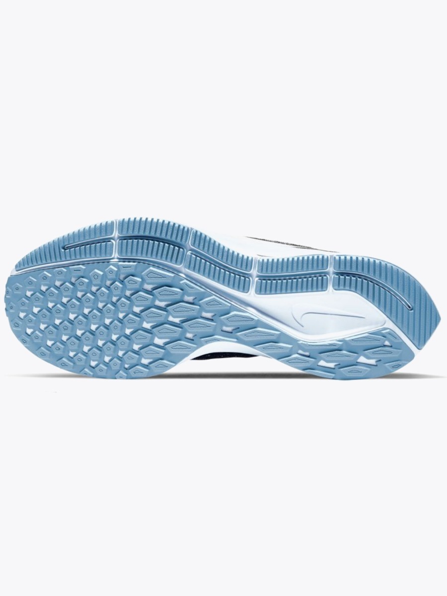 Nike Air Zoom Pegasus 36 Black/ White-half blue-light blue