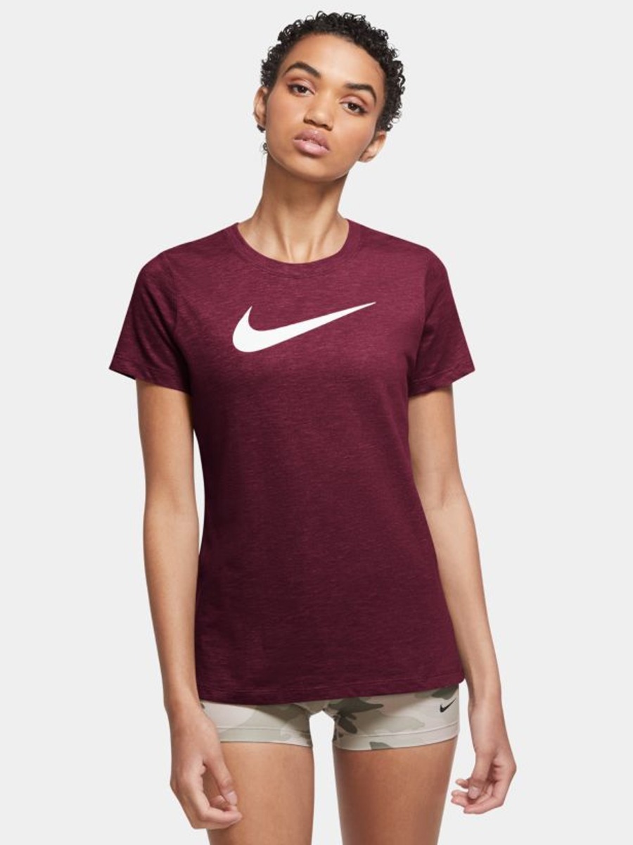 Nike Dry Tee DFC Crew Dark Beetroot/Desert Berry