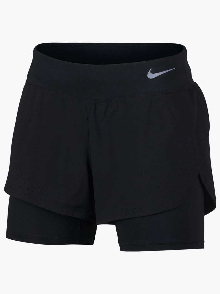 Nike Eclipse 2in1 Shorts Black/ Reflective Silver