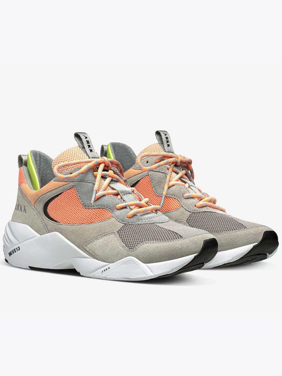 ARKK Kanetyk Suede Ash Radiant Coral
