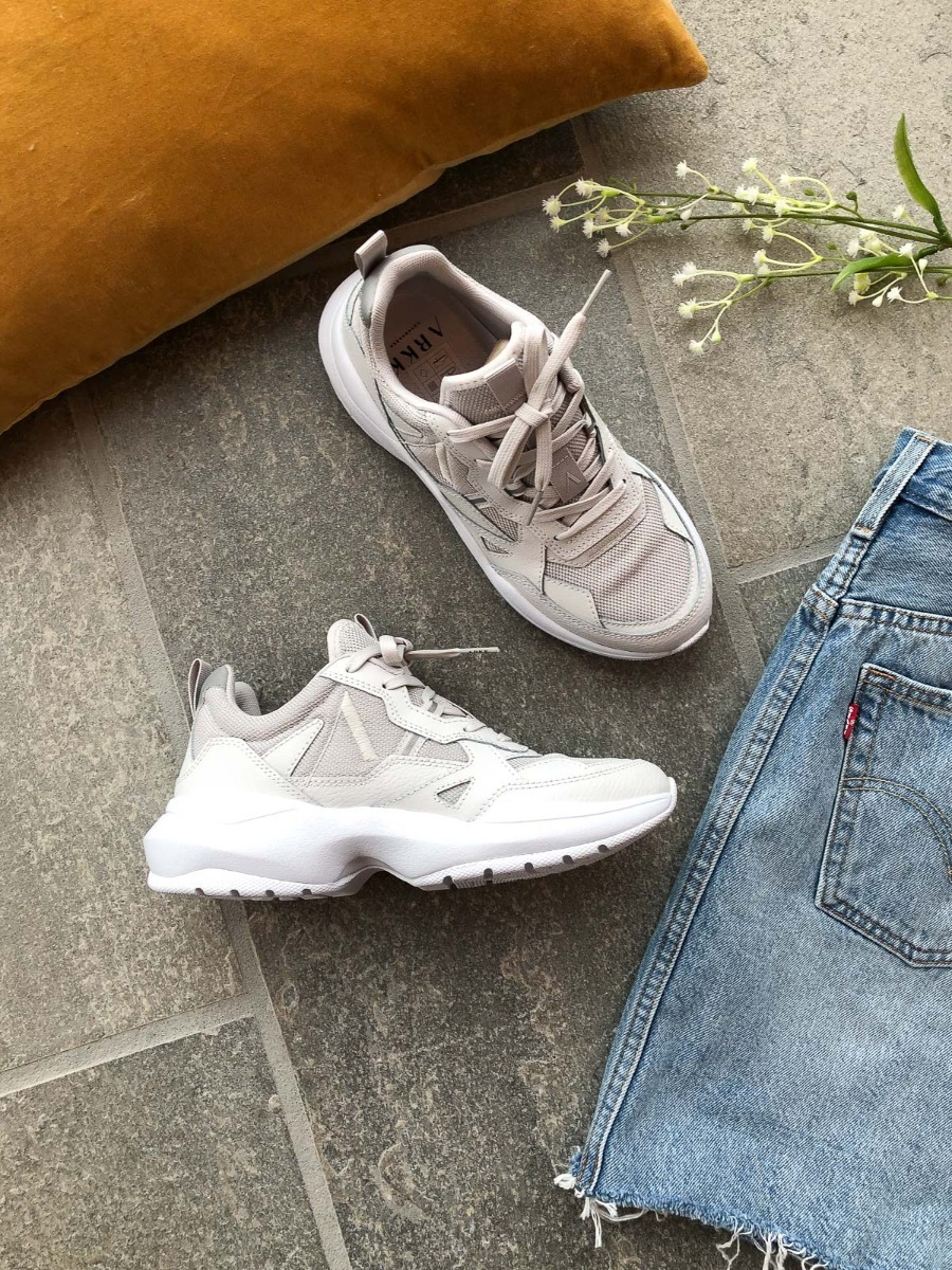 ARKK Quantm Leather Soft Grey