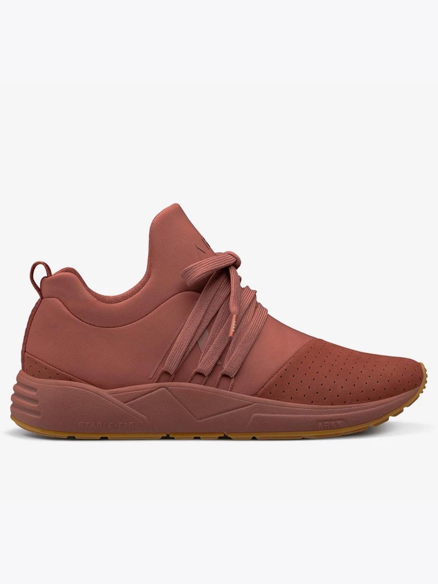 ARKK Raven Nubuck Reddish Brown Gum