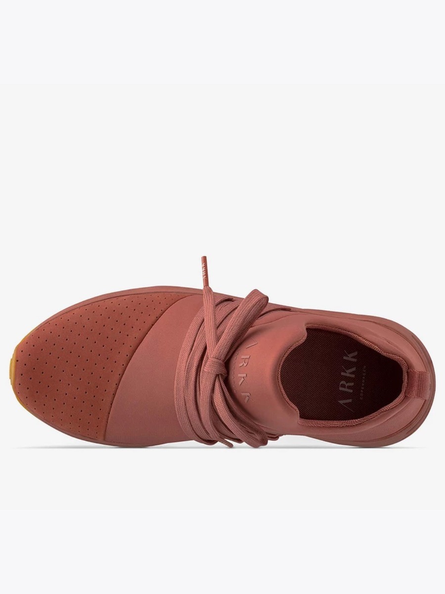 ARKK Raven Nubuck Reddish Brown Gum