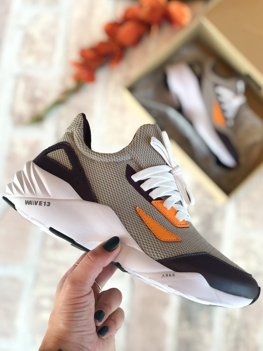 ARKK Apextron Mesh Ash Orange Glory