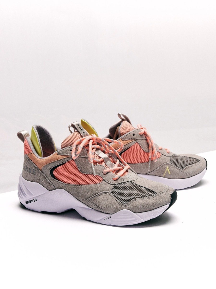 ARKK Kanetyk Suede Ash Radiant Coral