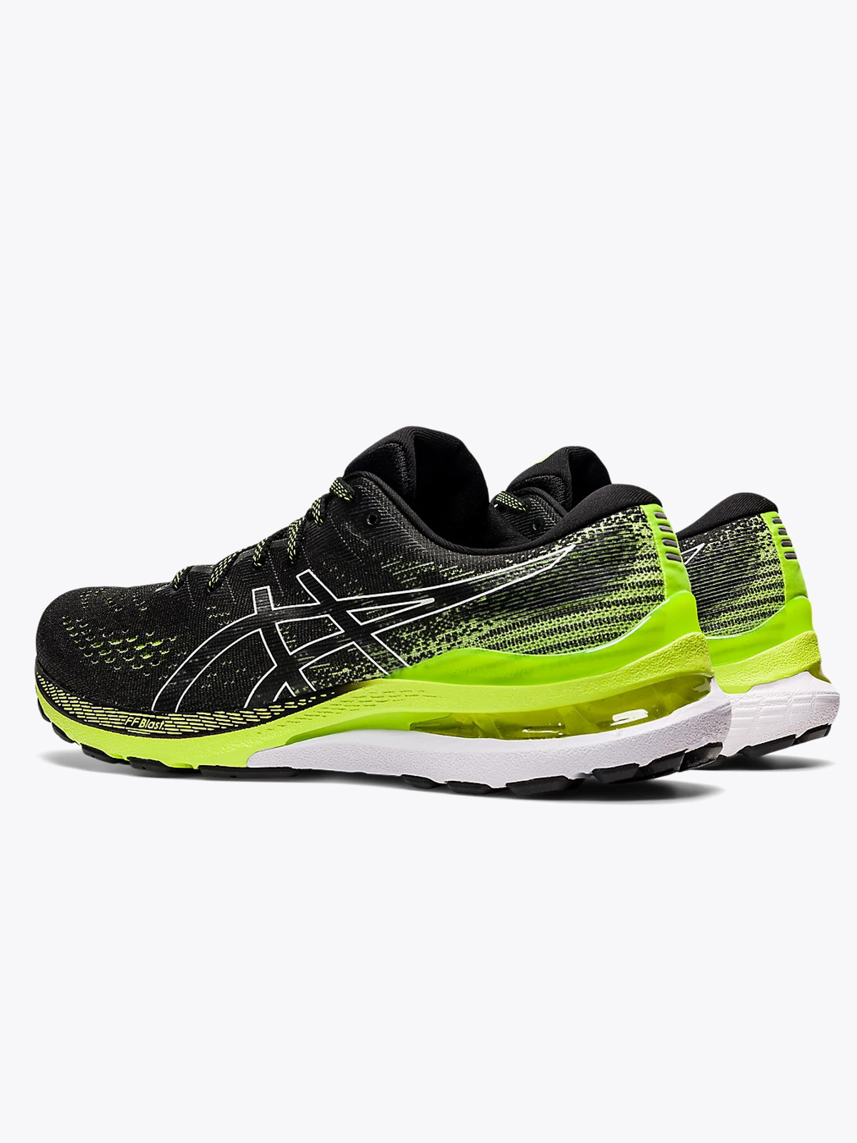 ASICS Gel-Kayano 28 Black / Hazard Green