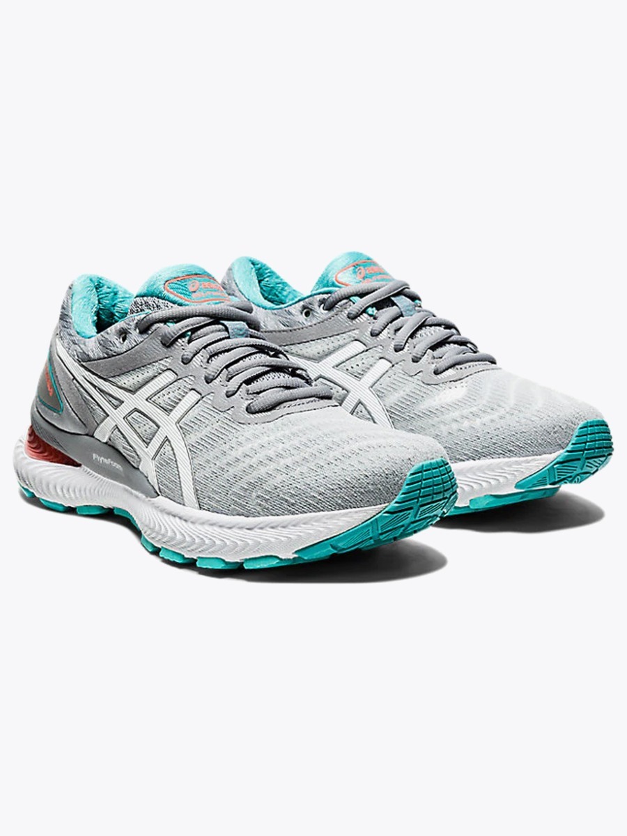ASICS Gel-Nimbus 22 Sheet Rock/ White
