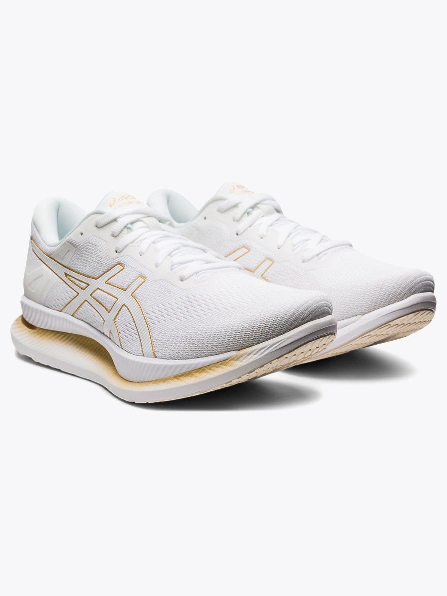 ASICS GlideRide White / Pure Gold