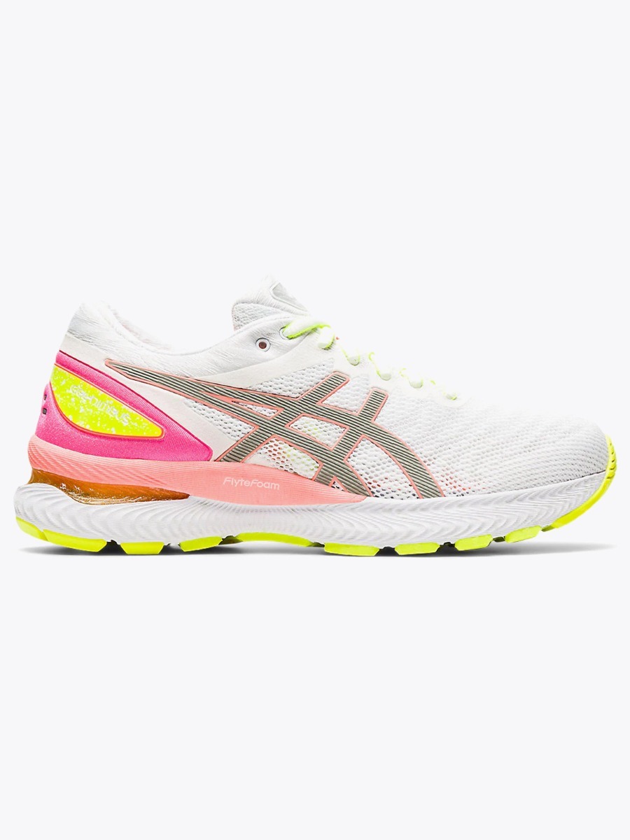 ASICS Gel-Nimbus 22 Lite-Show White/ Sun Coral