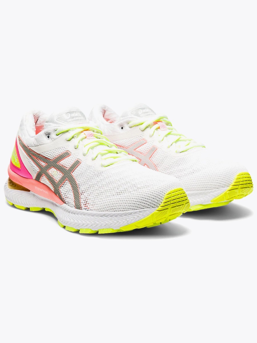 ASICS Gel-Nimbus 22 Lite-Show White/ Sun Coral
