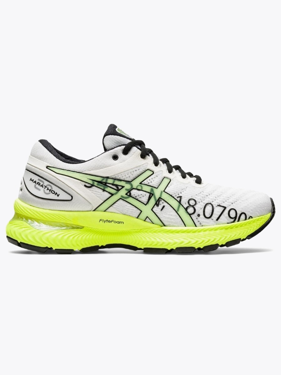ASICS Gel-Nimbus 22 White/ Safety Yellow