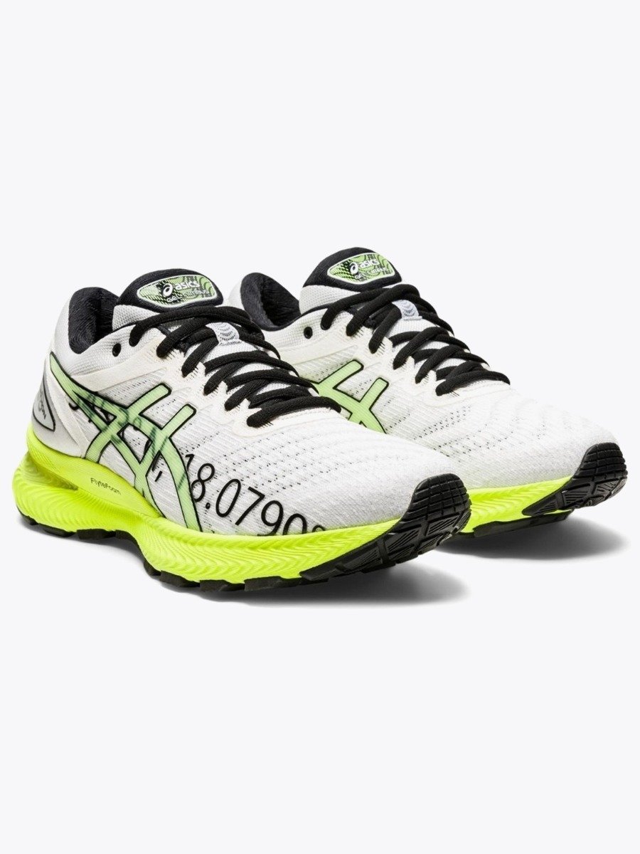 ASICS Gel-Nimbus 22 White/ Safety Yellow