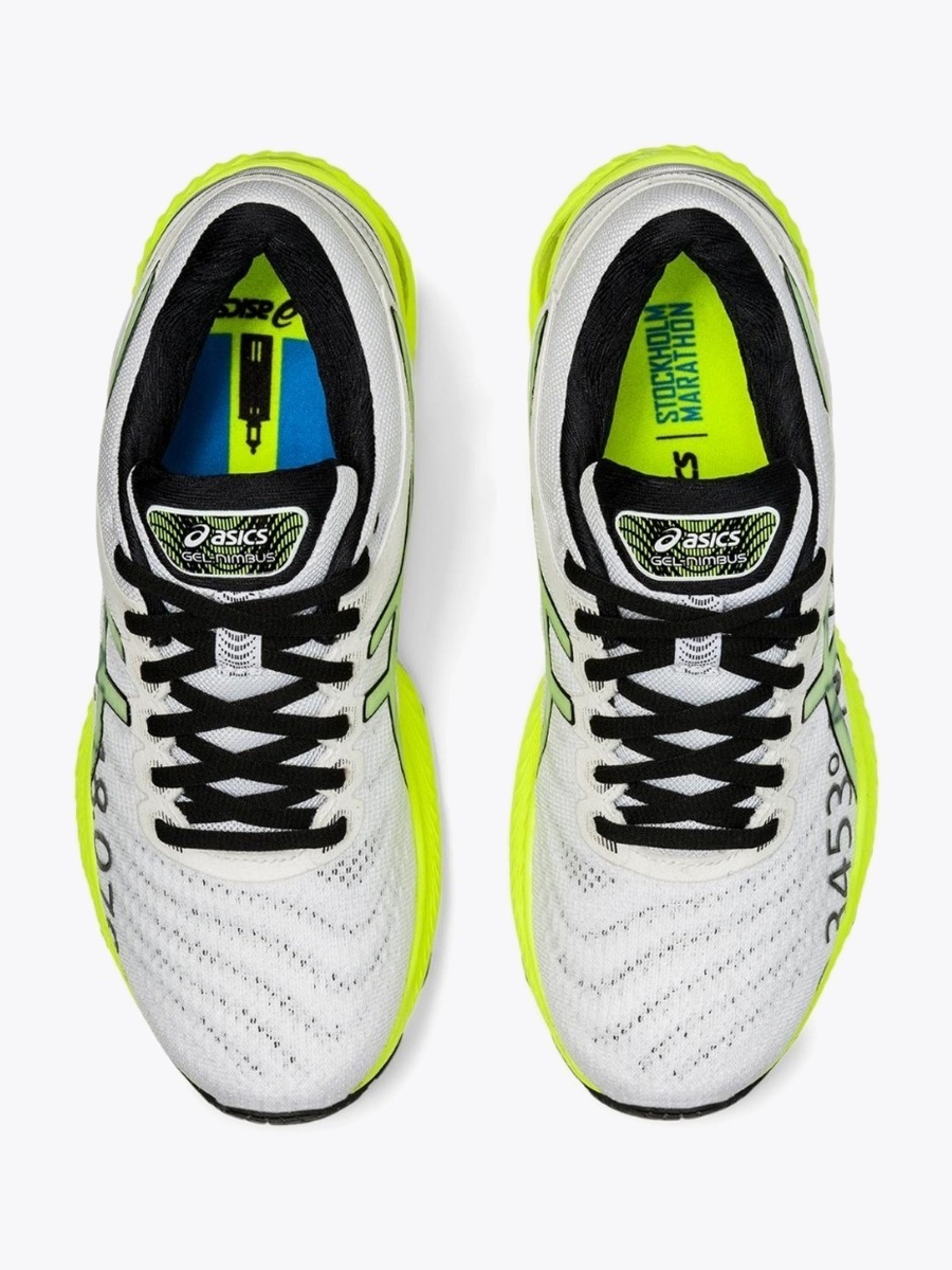 ASICS Gel-Nimbus 22 White/ Safety Yellow