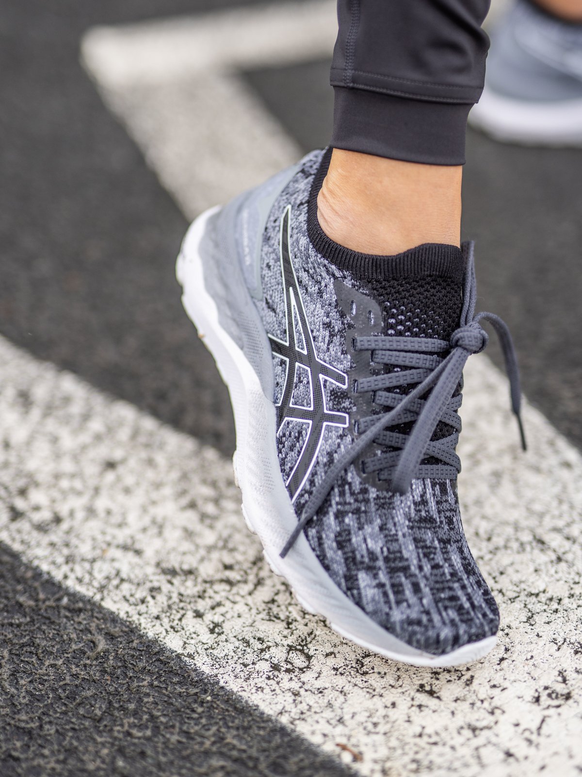 ASICS Gel-Nimbus 23 Knit Sheet Rock/Black