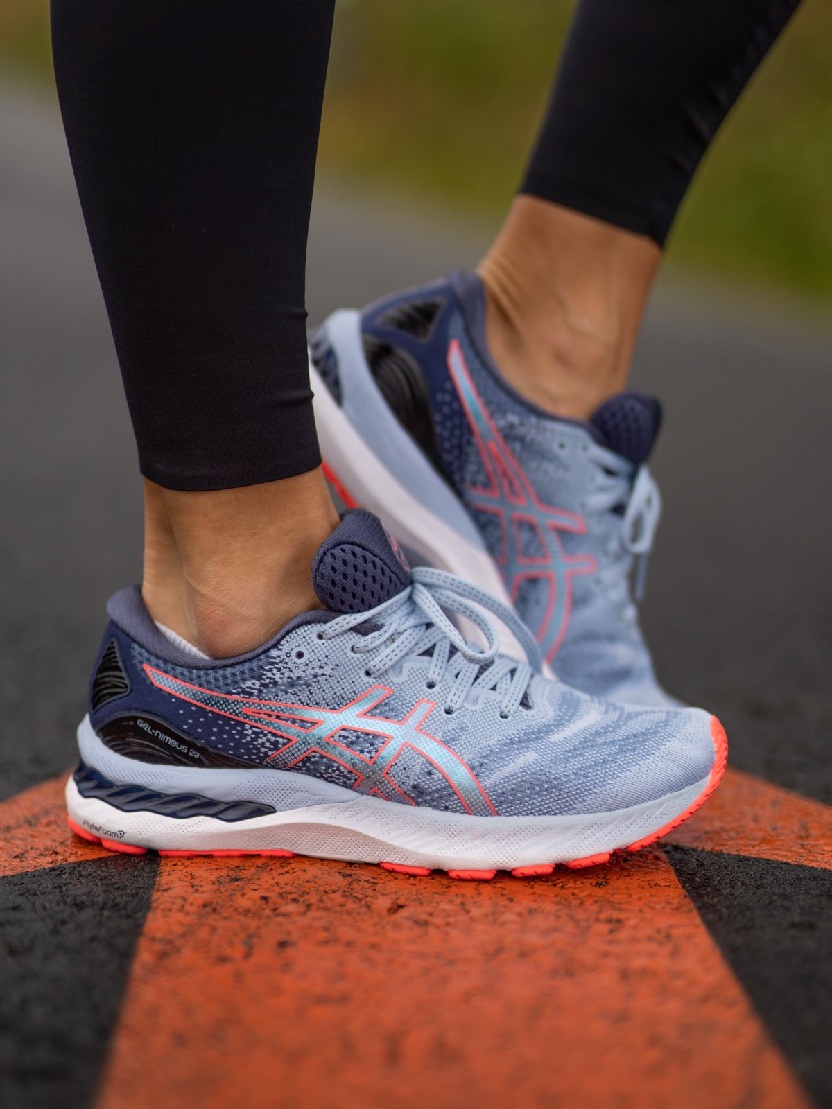 ASICS Gel-Nimbus 23 Mist/Blazing Coral