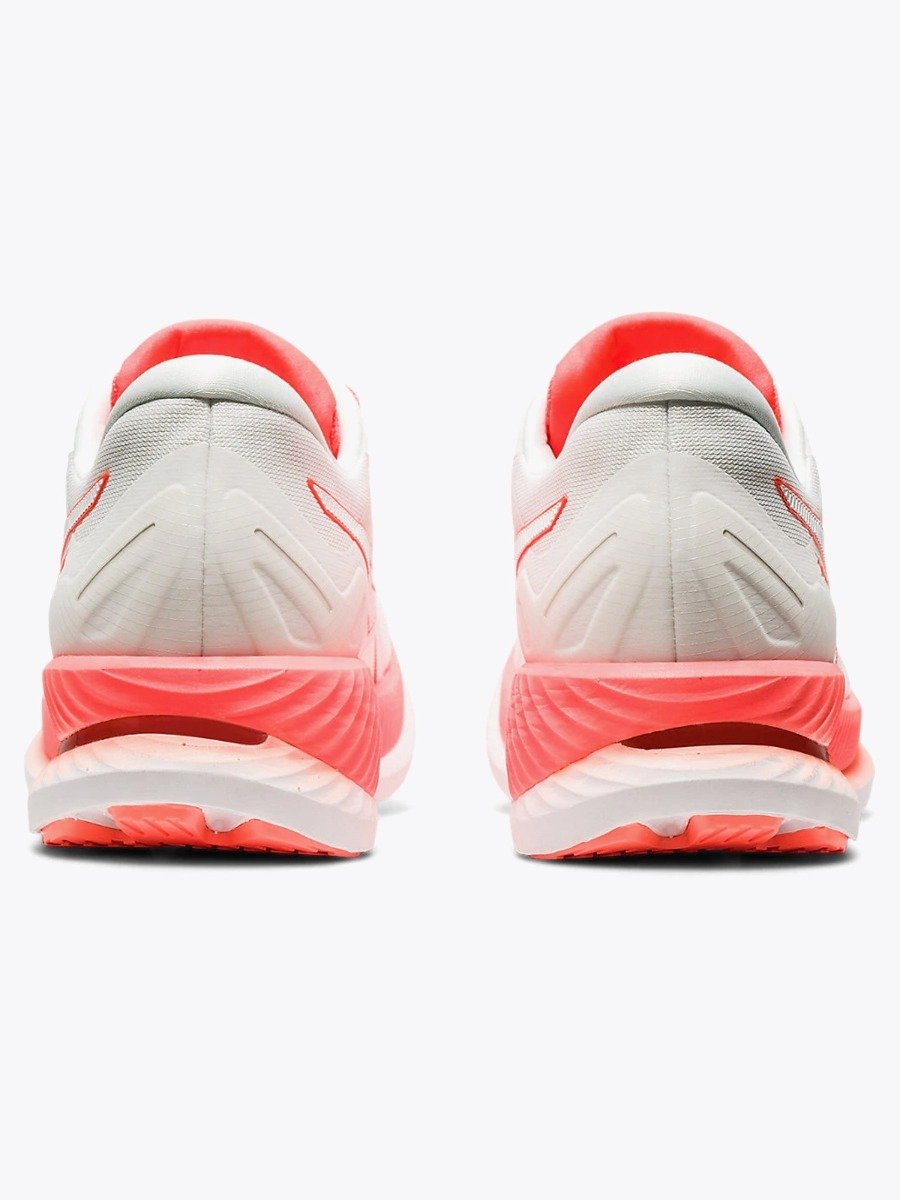ASICS Glideride White/ Sunrise Red