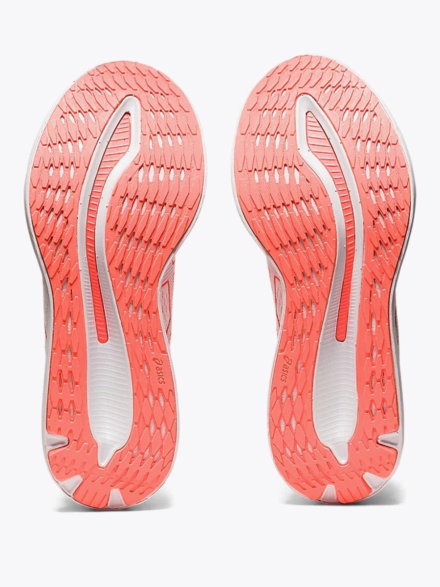 ASICS Glideride White/ Sunrise Red