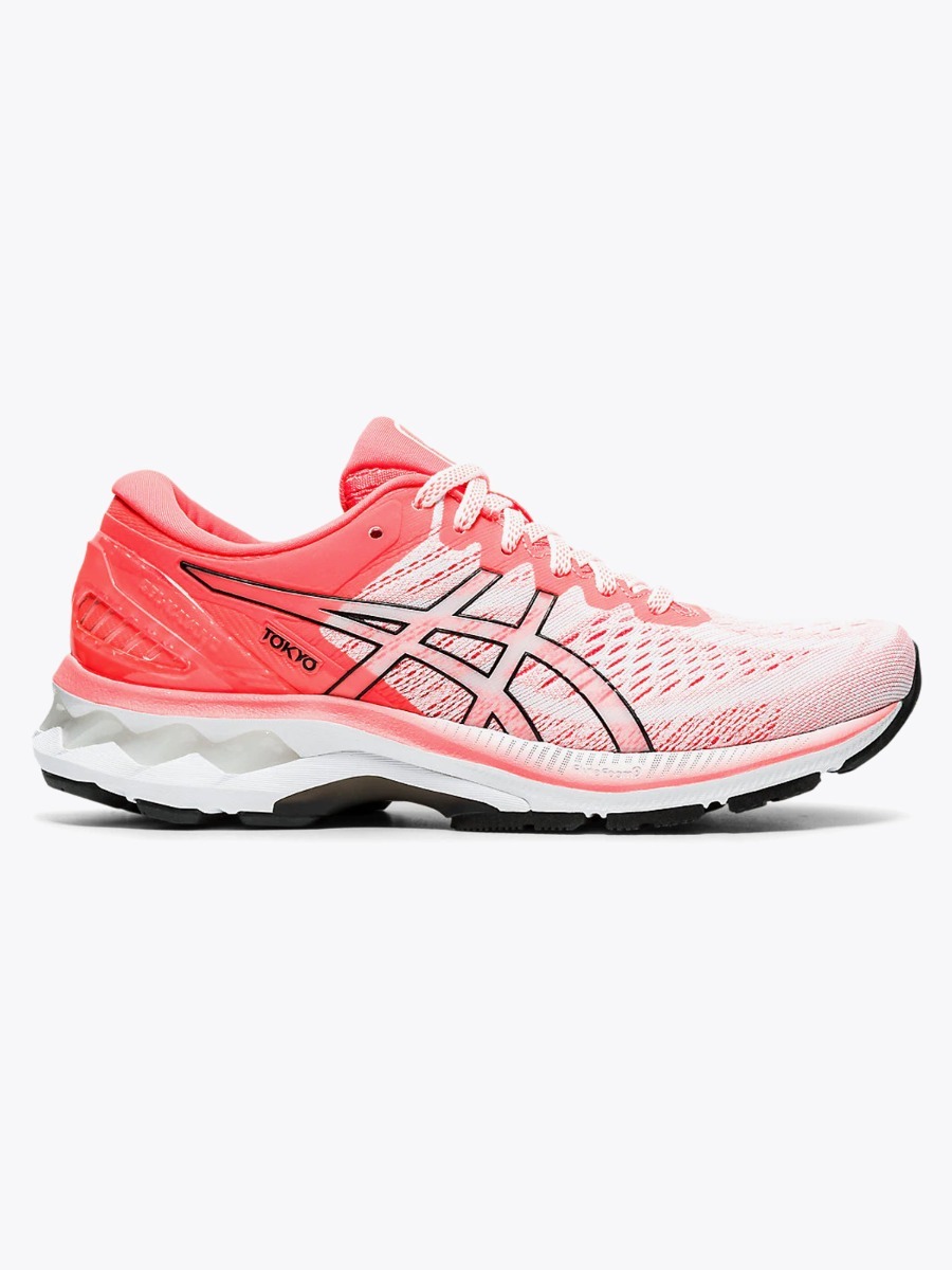 ASICS Gel-Kayano 27 White/ Sunrise Red
