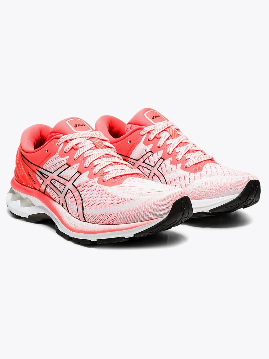 ASICS Gel-Kayano 27 White/ Sunrise Red